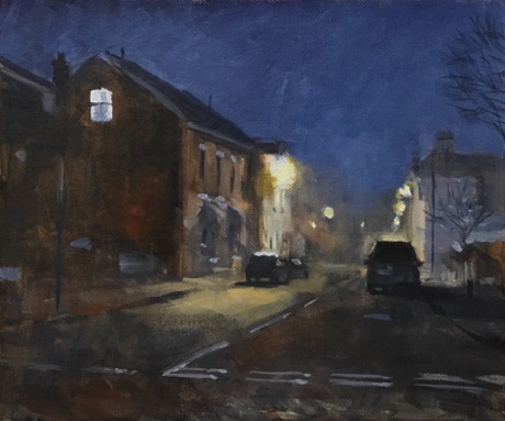 "Misty Evening" 30 x 25cm
£350 framed £295 unframed